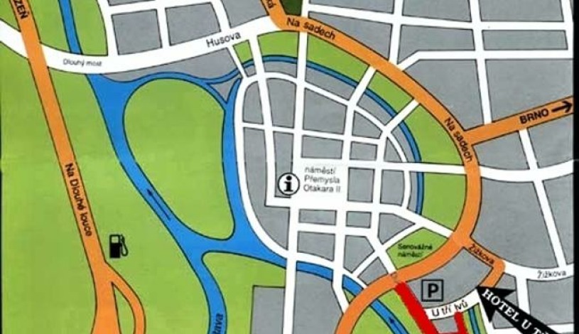 Hotel U TŘÍ LVŮ České Budějovice